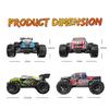 1:20 Two-Wheel Drive Remote Control Climbing Car: High-Speed 2.4G Model RC Toy for Kids
