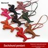 Miu Series Dachshund Cartoon Keychain Bag Pendant