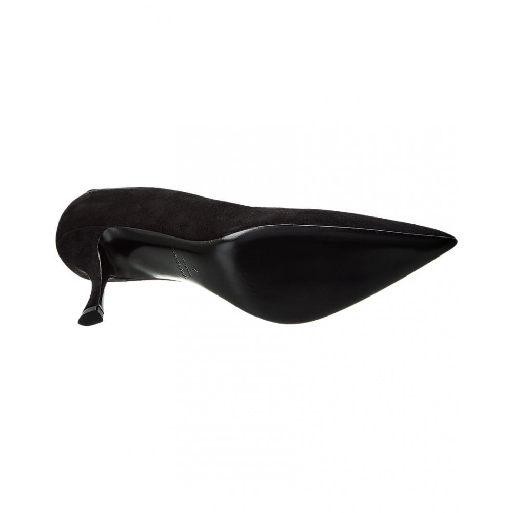 Salvatore Ferragamo Ferragamo Elydea Suede Pump Black