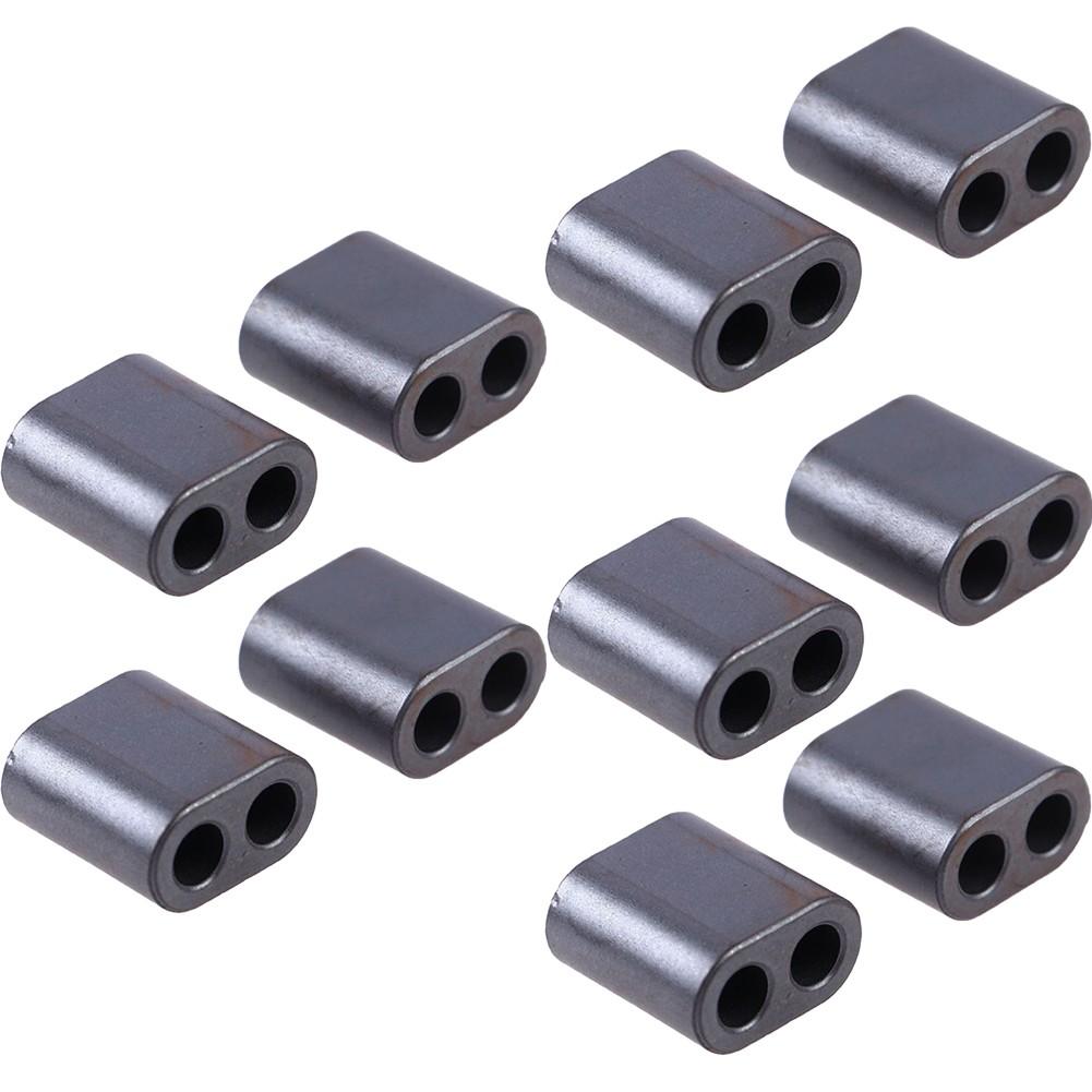 Ni Zn Ferrite Double Hole Magnetic Ring RID13.5X7.5X14-4 Filtering Magnetic Ring