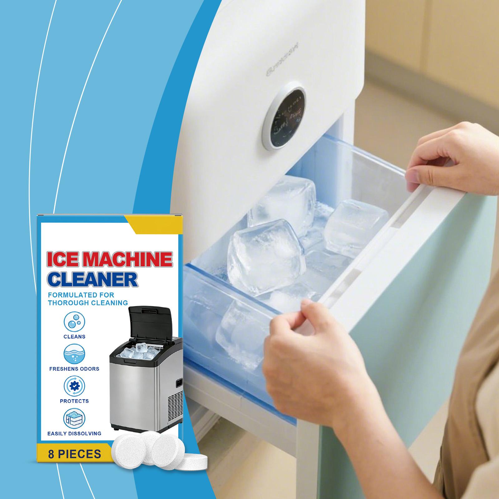 

Ice Machine Cleaner, Manufacturing Agent And Scale,scale And Dirt To Reduce Blockages And Clean The Filter. one size білий