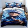 Character with White Hair. Bedding Sets Duvet Cover Sets Duvet Covers Pillowcases(1 * Duvet Cover 2 * Pillowcases Without Duvet Insert)