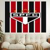1pc São Paulo FC Logo Tapestry, Living Room, Bedroom, Office, Party Decor, Ideal Festive Gift
