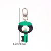 Harajuku Style Forest Animal Keychain Ins Trendy Acrylic Keyring Creative Key Holder Bag Pendant Couple Gifts