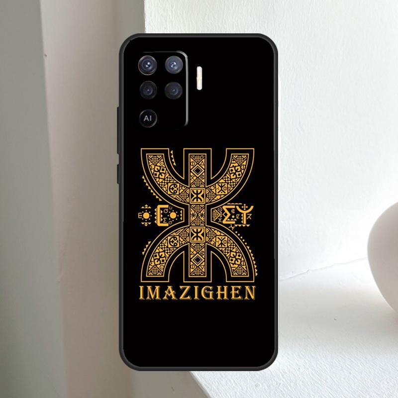 Amazigh Berber Flag For OPPO A96 A76 A16 A5 A6 Pro A15 A17 A57 A18 A38 A58 A78 A98 A54 A74 A94 A40 A60 A80 Case