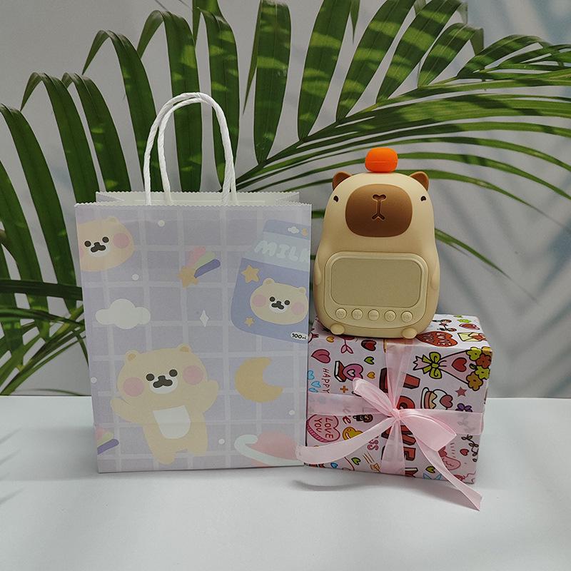 New Kabala Smart Alarm Clock with Night Light - Wake-Up Bedside Clock for Students with Tap Control