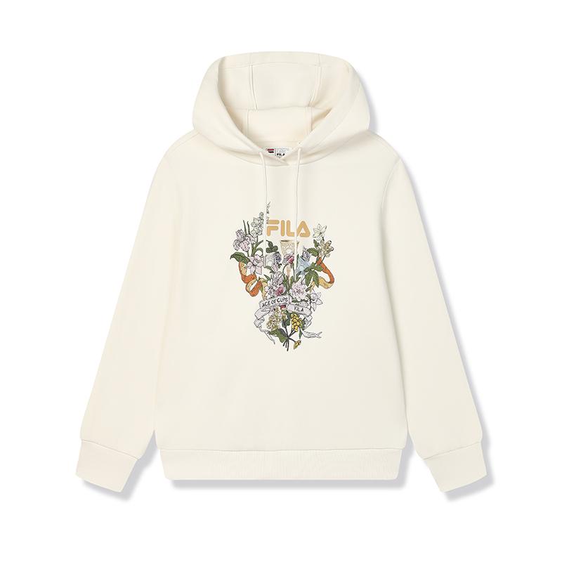 

Fila FASHION TROPHY ХУДИ Женские худи Светло-бежевый F11W518214FIV S