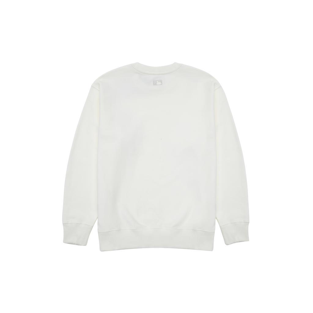 New MLB Sweatshirt Unisex Gift Box Set Included Cream 3AMTH0131-50CRS