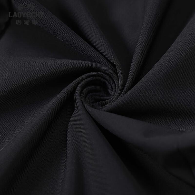 Pánské ležérní kalhoty se středním pasem a rovnými nohavicemi s vysokou elasticitou pro starší muže