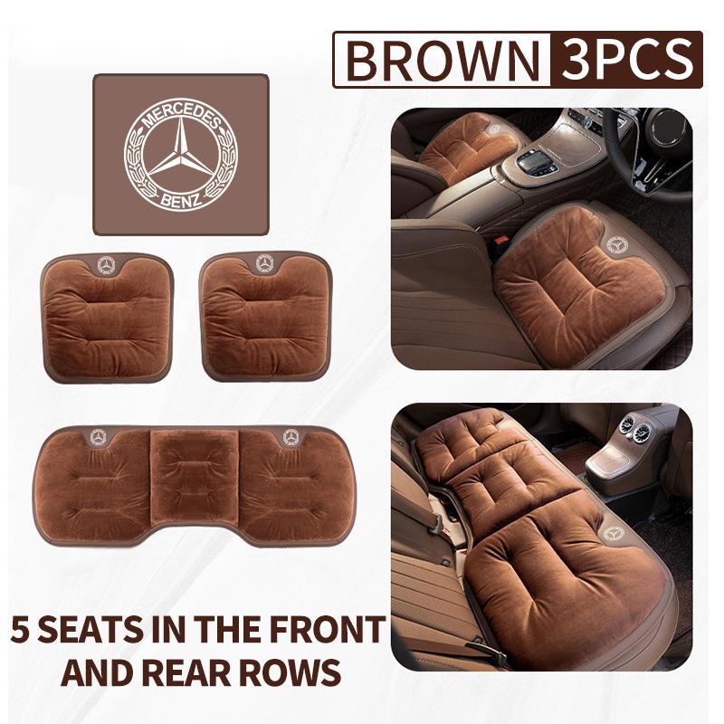 For Benz Car Seat Cover Soft Front Seat Cushion Mat Vehicle Chair Protector Pad Accessories AMG CLA CLS C180 C200 W204 W205