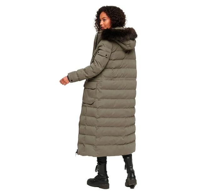 Superdry MF Faux Fur Hooded Jacket