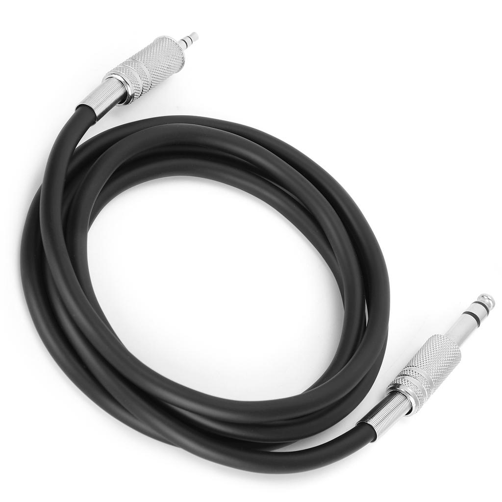 o Cable 3.5mm (18 Inch) Male to 6.35mm (14 Inch) Male TRS Stereo o Adapter CableBlack 2m