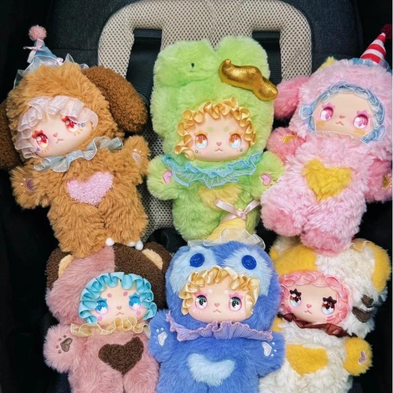 Genuine Lovely Emma Weird Party Series Plush Blind Box Trendy Toy Doll Room Decor Collectible Ornament Girl Surprise Gift