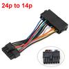 15cm 24 Pin to 14 Pin ATX PSU Main Power Adapter Cable Durable Converter Cord for Lenovo IBM Q77 B75 A75 Q75 Motherboard