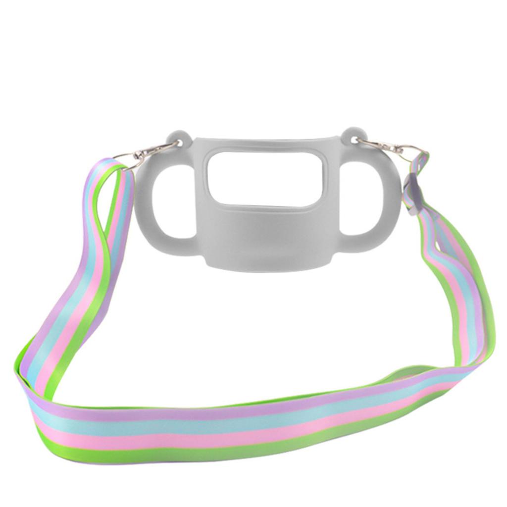 Silicone Tote For 14 Oz Water Bottles, Water Bottle Accessories For Hiking And Camping