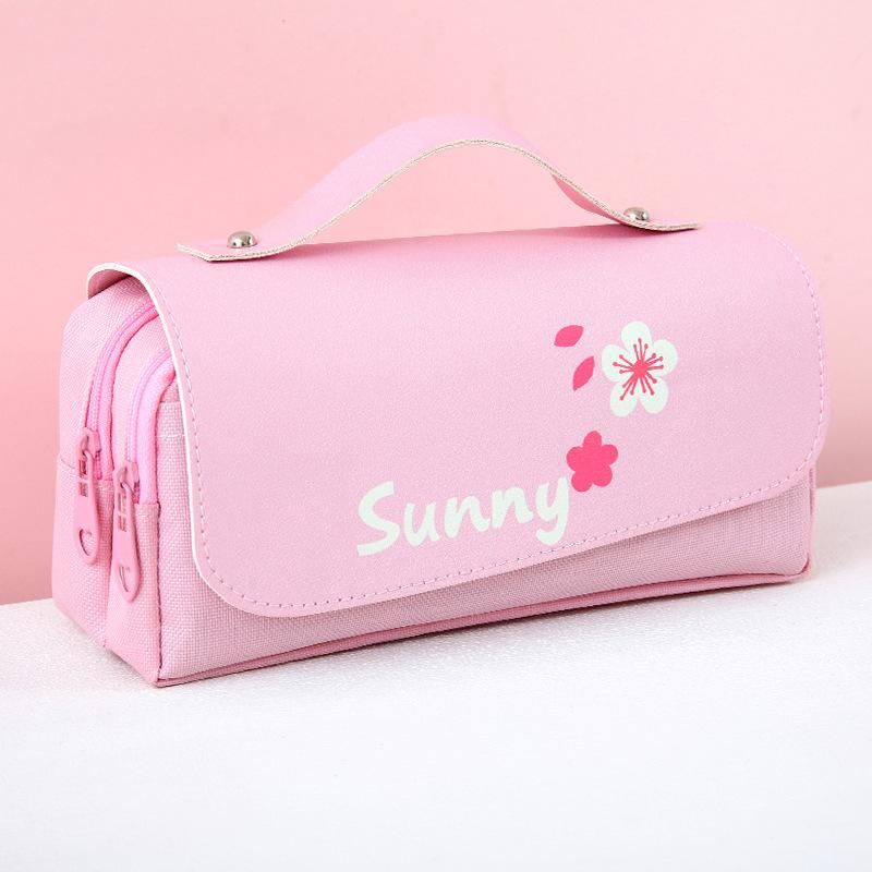 

Cute Decompression Pencil Case Large Capacity Storage Bag Back to School Supplies Kawaii Korean Stationery Pen Cases