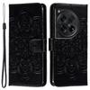 For OnePlus 12 5G Case PU Leather Mandala Imprinted Design Wallet Phone Cover