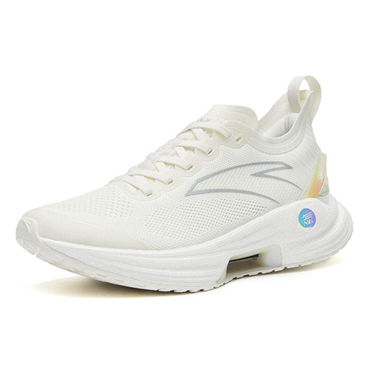 Anta 3.0 Olympic Champion Running Shoes Non-Slip Wear-Resistant Low-Top Women Running Shoes White 122245580S-2