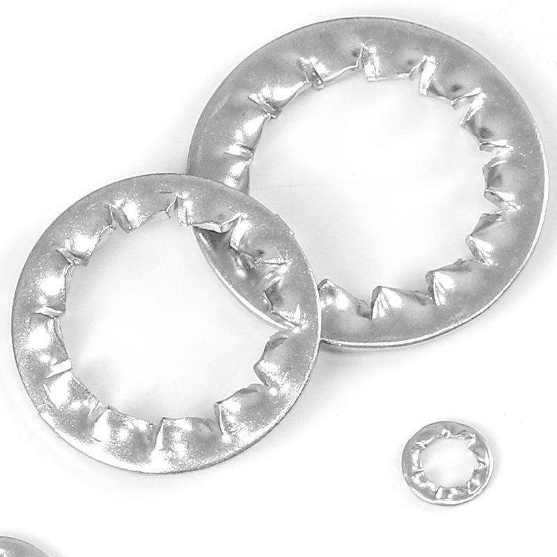 304 Stainless Steel Multi-Tooth Lock Washer for M3/M4/M5/M6