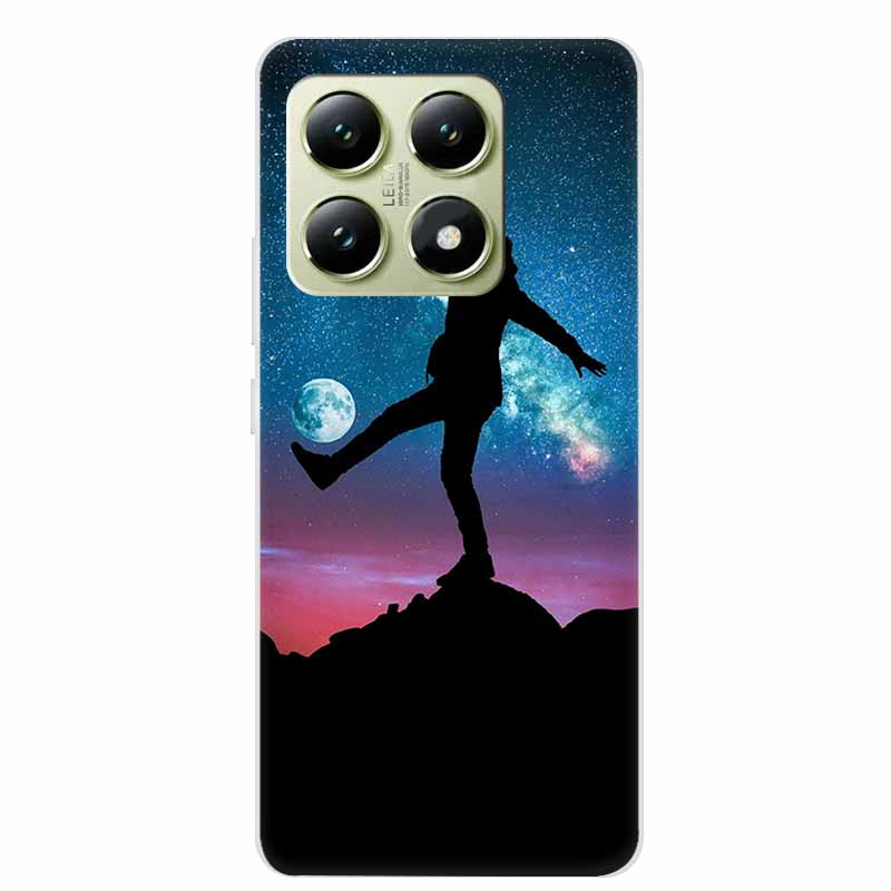 6.67" For Xiaomi 14T Pro 5G Phone Case Clear Silicone Soft TPU Back Cover Case For Xiaomi 14T Pro Case 14 T 14TPro Protective