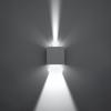 Luca white LED wall lamp IP54