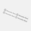 Car Sticker Car Metal Emblem Wiper Stickers Reflective Decor Decals For Mercedes benz A C E S Class CLA CLS W212 W213 W204 W205