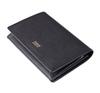 Business Card Holder Genuine Leather 728612 Max Fukin Machi Card Case Card Holder Card Storage Cowhide Italian Leather Black X Gold [Takeo Kikuchi]