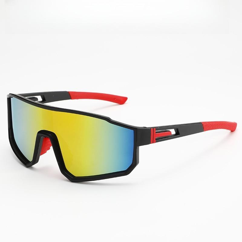 6 STÜCKE Neue Outdoor-Sportsonnenbrille Herren Damen Radbrille Brille Straße Wandern Fahren Fahrrad Sonnenbrille Goggles Bergsteigen