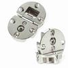 2Pcs Hidden Hinge Folding Hinges Self-Supporting 90 degrees Invisible Cabinet Door Flap Adjustable Zinc Alloy Furniture Hardware