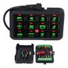 12 Gang Switch Panel Auto Dimmable RGB Circuit Control Relay System for Car Ship LED Light Fan