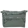 LeSportsac Women's Cosmetic Clutch Pouch 7105 (GUNMETAL GRAY SHINE) [Used]