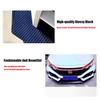 ABXV-4Pcs Car Front Bumper Lip Splitter Fin Long Air Knife Auto Body Kit Car Spoiler For Honda Civic 10TH Type-R 2019-2021