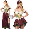 Oktoberfest German Bavarian Beer Wench Cosplay Costume Maid Women Dress Unique