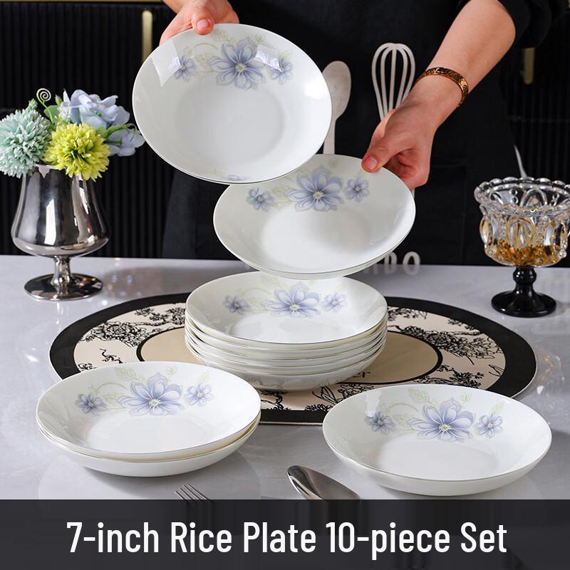 OIMG Cloud Dream Orchid Ceramic Dinnerware