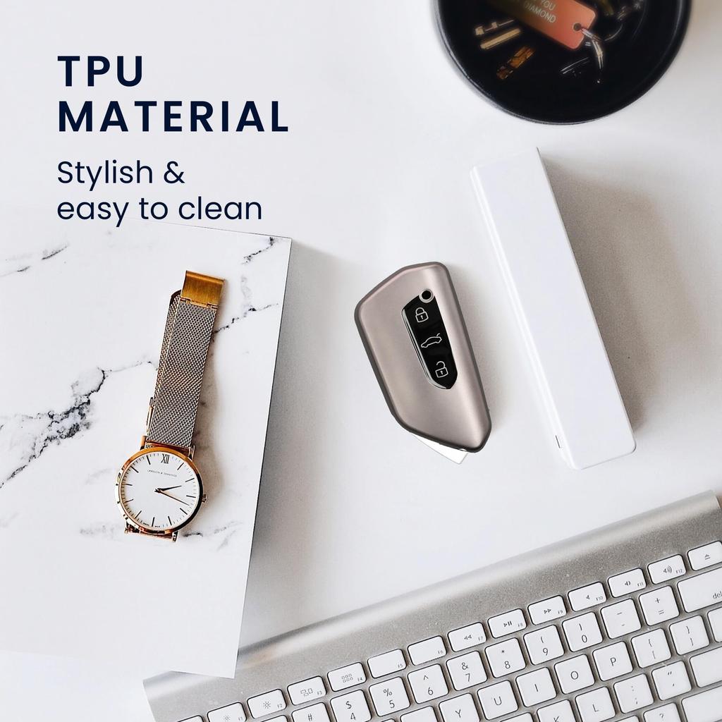 Fits: VW Golf 8 3-Button Car Key Key Case - Key Cover Key Cover