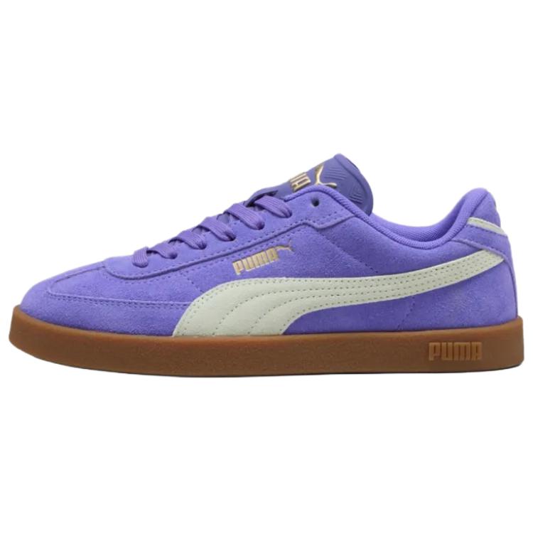 

Puma Club II Era Comfortable Versatile Training Shoes Women sneaker Purple White 400717-14 38.5