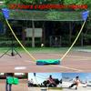 3-in-1 Outdoor Portable Badminton Set Tennis Volleyball Net with Stand Battledore 280X160cm