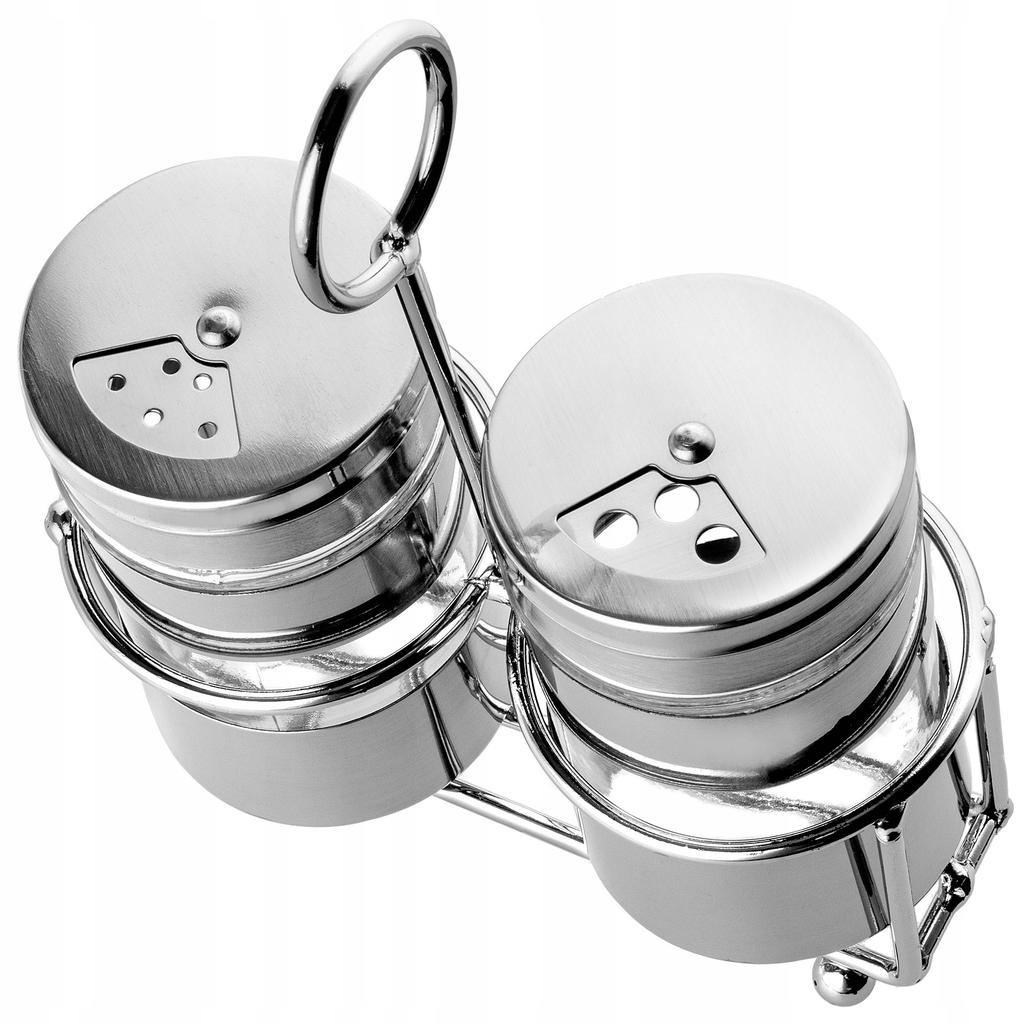 KADAX Przyprawniki Solniczka i Pieprzniczka Ze Stojakiem