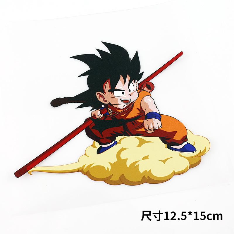 

Sun Wukong Сальто Облако Летающий Автомобиль Наклейка Украшения Окна Автомобиля Тренд Dragon Ball Наклейка Wukong Наклейка Корпуса Электромобиля 12.5x15cm бездна