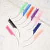 Professional Hair Parting Combs Carbon Fiber Pin Tail Combs With Metal Pin For Salon Styling Hairdressing Comb
