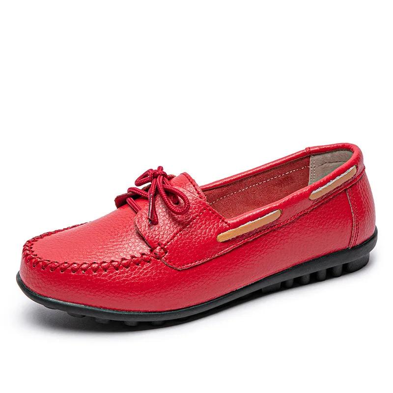 Woman Nurse Flat Shoes Women Lace Up 2025 Women's Moccasins Sneakers Shoes For Female Breathable Flats Walking Chaussure Femme