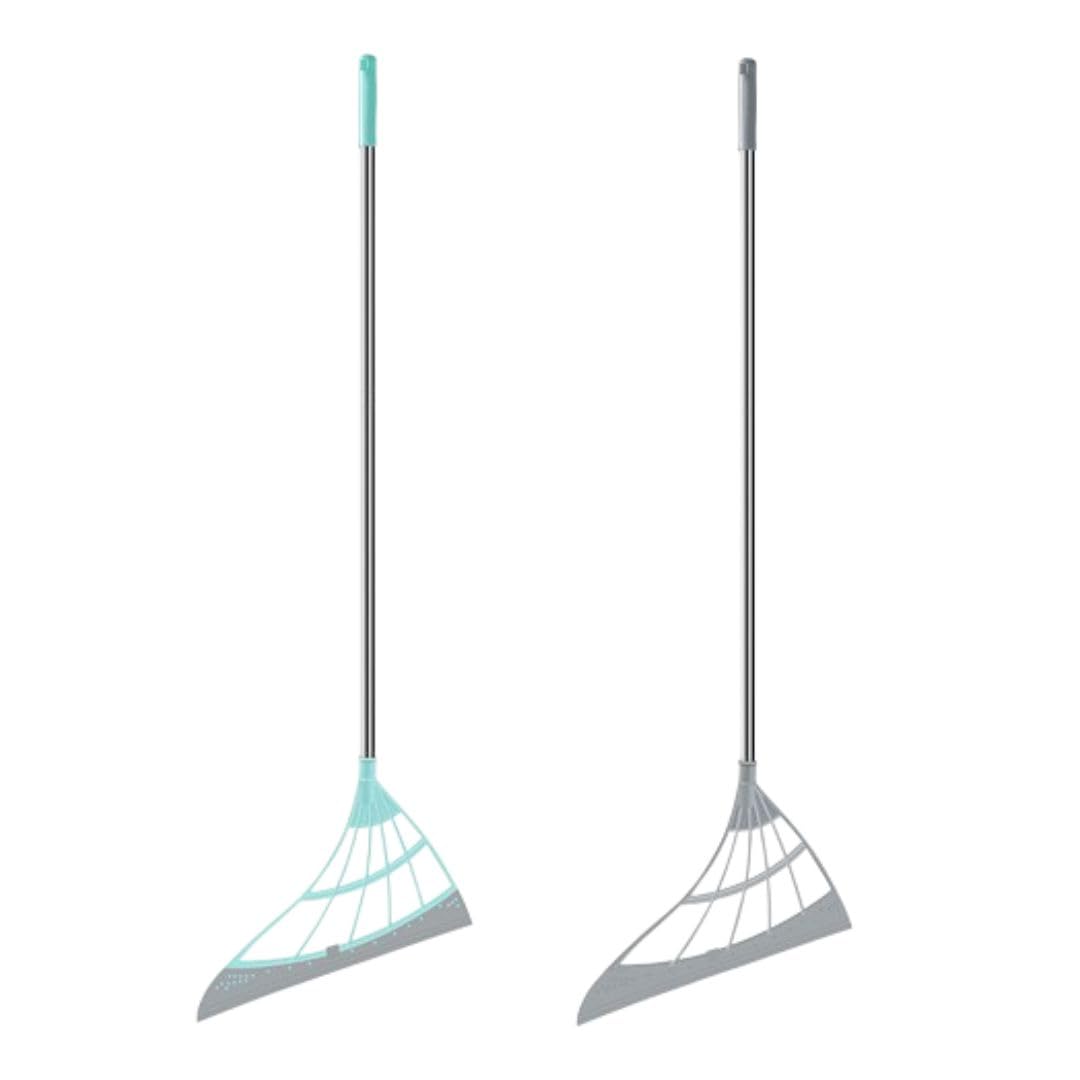 

Силикон для уборки и ванн Веник, Многоцелевой, Сливной, Швабра, Многофункциональный, Для пола, Окон, Входов, Балконов, Татами, (2, Серо-голубой