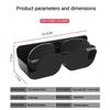 Non-destructive Tallation of Adhesive Car Glasses Case and Sunglasses Holder Car Dashboard Storage Card Car Accessories