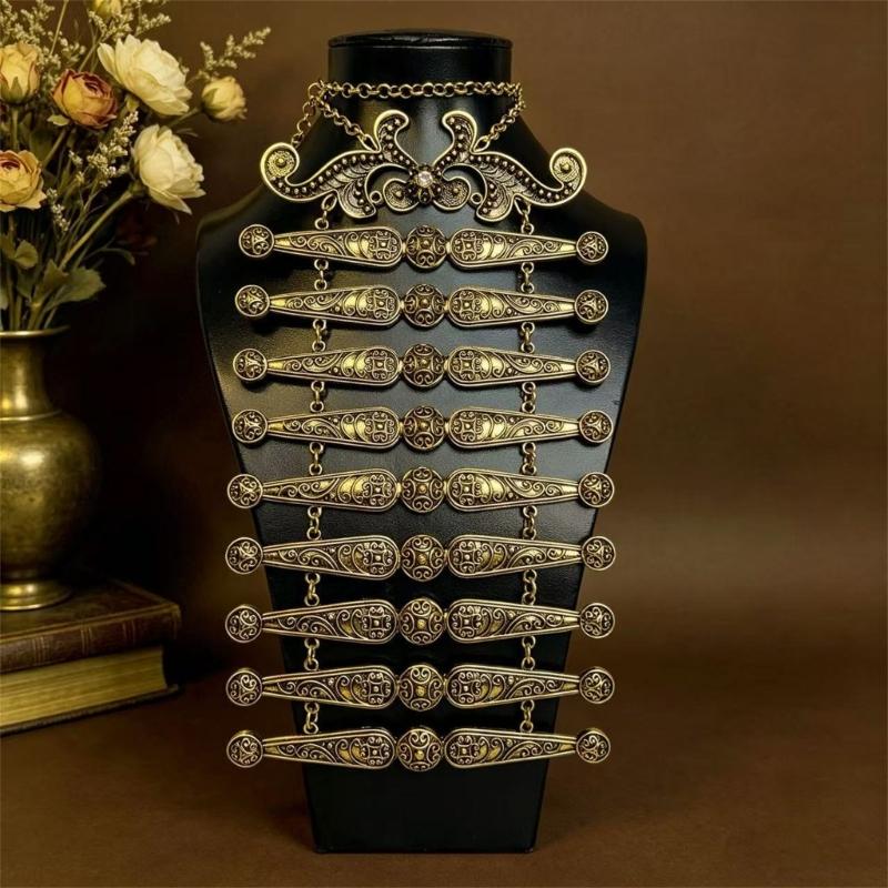 Premium Zincs Alloys Wedding Belt And Armors Intricate Authentic Caucasian Themed Durability Waist Belt For Grooms