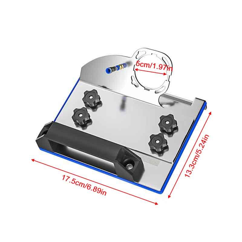 

1Pc 45° Angle Tile Chamfering Tool Angle Grinder Stand Tile Chamfer Cutting Tile Edge Smoother For Cutting Tile Ceramic Stone