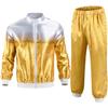 Tuta da ginnastica Disco vintage anni '80: Tuta da Jogging e Pantaloni del Carnevale Transfrontaliero.