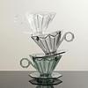 Octagonal PCTG Pour-Over Coffee Maker Set with Diamond Filter