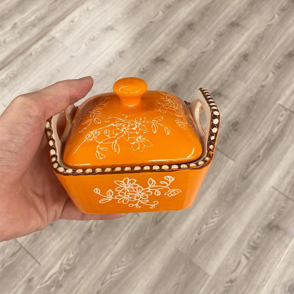 Compre 340ml Japanese Rice Noodle Bowl with Lid Spoon and Chopstick