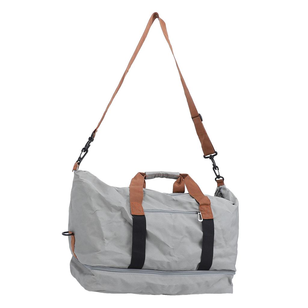 Geantă Duffel de Călătorie Pânză Oxford Impermeabilă Geantă Weekender cu Separare Uscat și Umed Geantă Sport Sală de Gimnastică cu