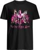 Breast Cancer Horses No One Fights Alone Men T Shirt Black